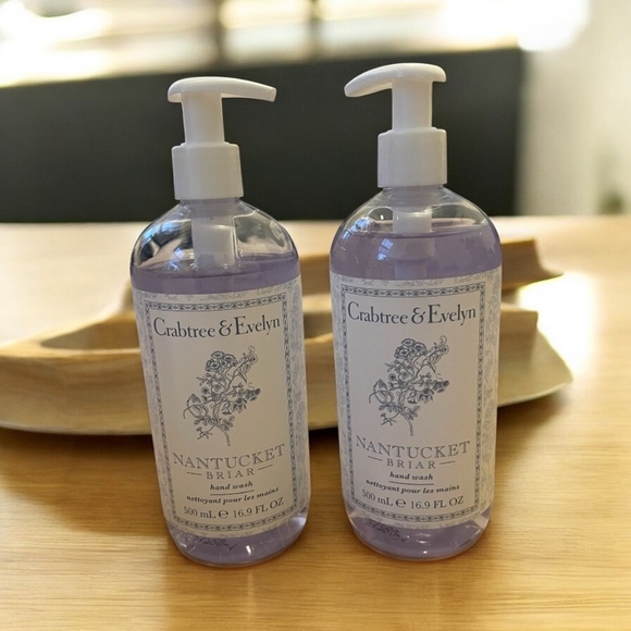 Crabtree & Evelyn Nantucket Briar Hand Wash 2-Pack • 16.9 oz Each • New- Luxury - Picture 1 of 1